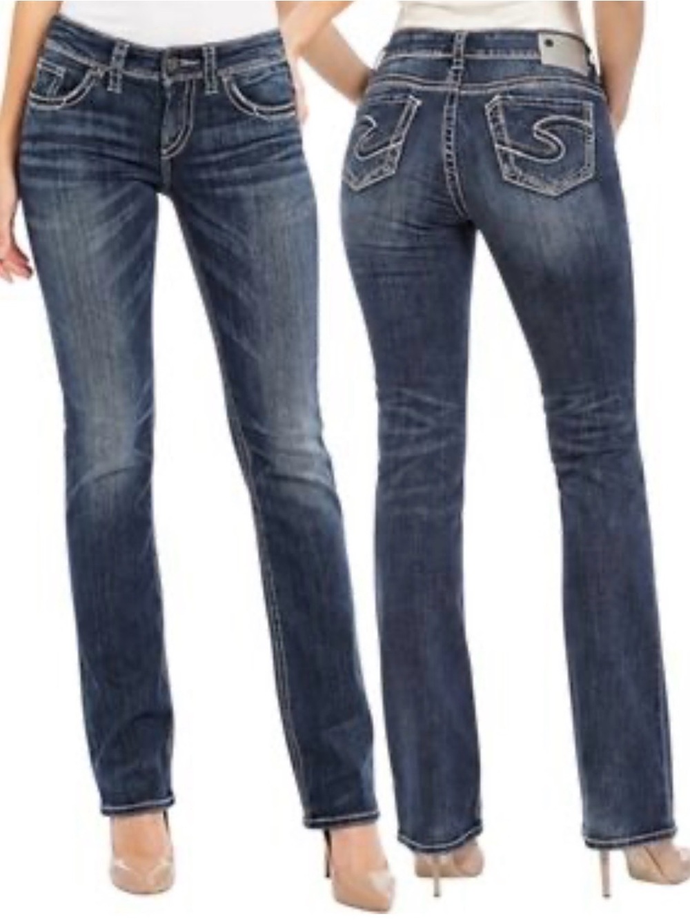 Tuesday skinny low rise jeans by Silver jeans
